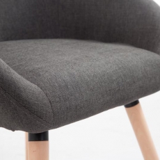 Jídelní židle Harry textil, přírodní nohy - 14