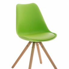 Jídelní židle Heidy, zelená - 1