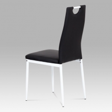 Jídelní židle Henrieta, černá/bílá - 2