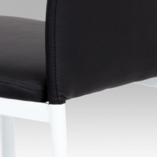 Jídelní židle Henrieta, černá/bílá - 7
