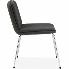 Jídelní židle Hiena (SET 2 ks), antracitová - 3