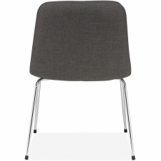 Jídelní židle Hiena (SET 2 ks), antracitová - 4