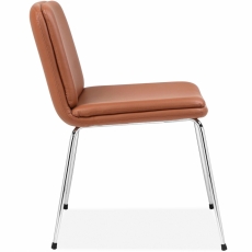 Jídelní židle Hiena (SET 2 ks), koňaková - 3