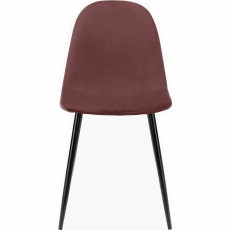 Jídelní židle Ines (SET 4 ks), růžová - 3