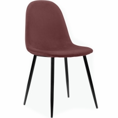 Jídelní židle Ines (SET 4 ks), růžová - 1