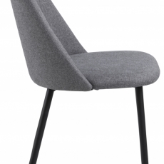 Jídelní židle Ines (SET 4ks), tkanina, olivová - 3
