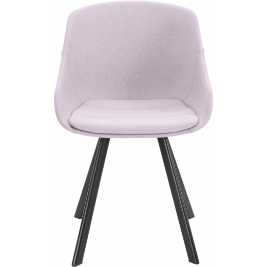Jídelní židle Iskar (SET 2 ks), antracitová růžová - 1