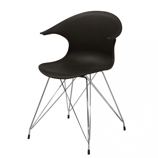 Jídelní židle Janine (SET 4 ks), černá - 1