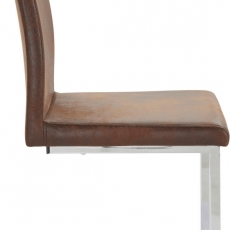 Jídelní židle Jasmi (SET 2 ks), hnědá - 3