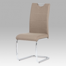 Jídelní židle Jerome, cappuccino / lanýžová - 1