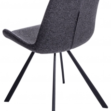 Jídelní židle Jordan, tmavě šedá - 2