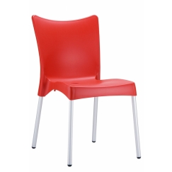 Jídelní židle Juliette, červená