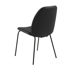 Jídelní židle Karmen (SET 2 ks), černá - 5