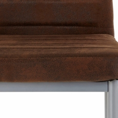 Jídelní židle Kiok (SET 4 ks), hnědá - 5