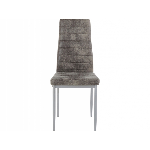 Jídelní židle Kiok (SET 4 ks), světle šedá - 1