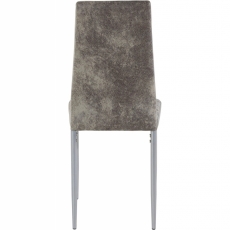 Jídelní židle Kiok (SET 4 ks), světle šedá - 4