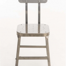 Jídelní židle kovová Eaton, metalická - 2