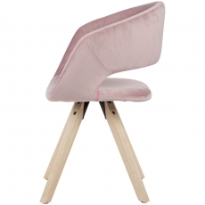 Jídelní židle Larisa, růžová - 4