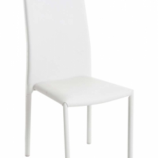 Jídelní židle Leona, bílá - 1