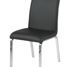 Jídelní židle Leona (SET 4 ks) černá - 1