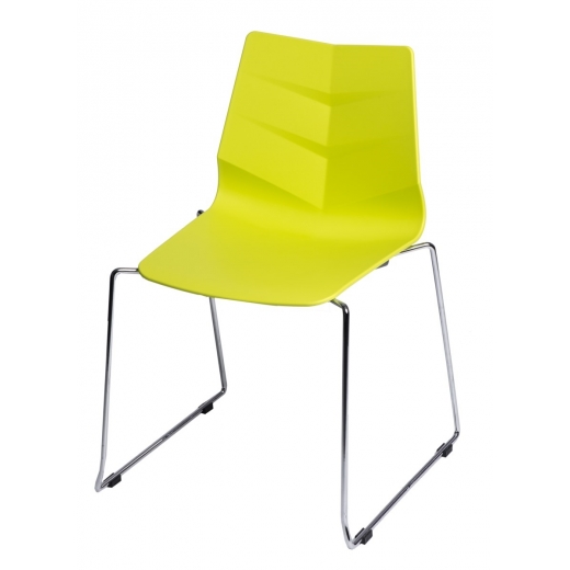 Jídelní židle Limone, limetková - 1
