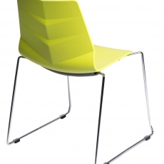 Jídelní židle Limone, limetková - 2