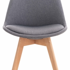 Jídelní židle Lina (SET 4 ks), šedá - 1