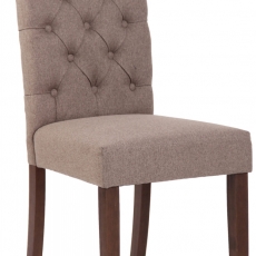 Jídelní židle Lisburn, textil, taupe - 1