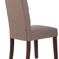 Jídelní židle Lisburn, textil, taupe - 4
