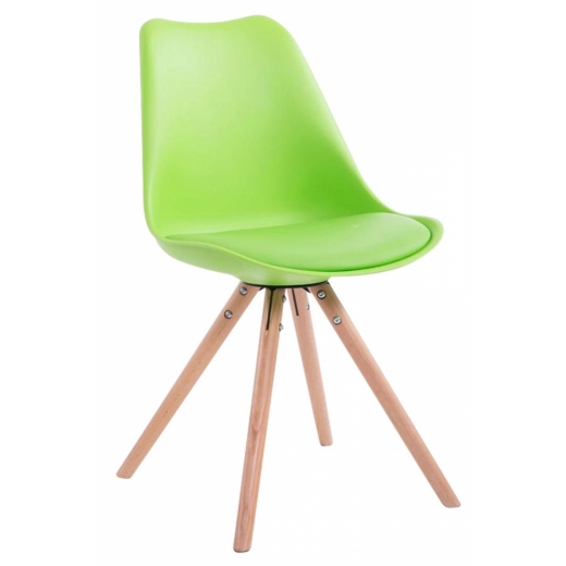 Jídelní židle Lose, zelená - 1