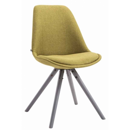 Jídelní židle Louse, zelená  - 1