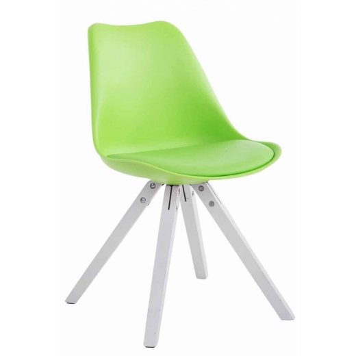 Jídelní židle Luis, zelená  - 1