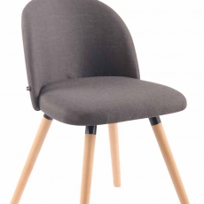 Jídelní židle Mandel textil, přírodní nohy - 8