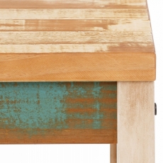 Jídelní židle Maril (SET 2 ks), krémová / modrá - 5