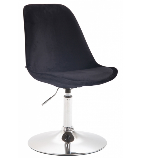 Jídelní židle Mave, černá / stříbrná