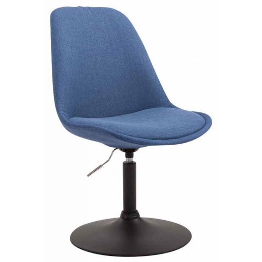 Jídelní židle Mave, modrá / černá - 1
