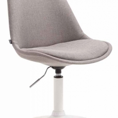 Jídelní židle Mave, šedá / bílá - 1