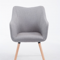 Jídelní židle McCoy, textil, šedá - 2