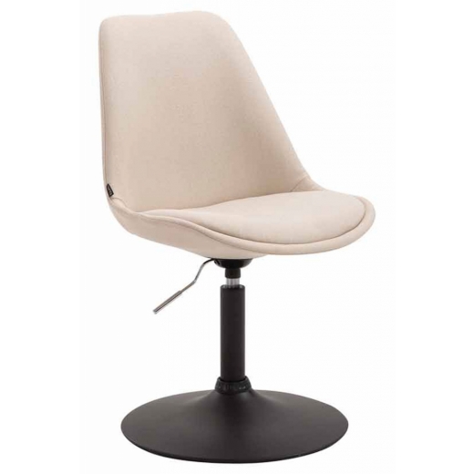 Jídelní židle Melisan, krémová / černá - 1
