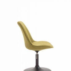Jídelní židle Melisan, světle zelená / černá - 3
