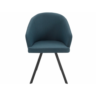 Jídelní židle Milan (SET 2 ks), modrá