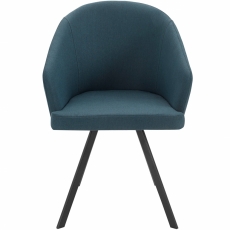 Jídelní židle Milan (SET 2 ks), modrá - 1