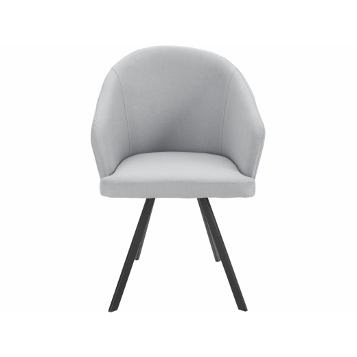 Jídelní židle Milan (SET 2 ks), šedá - 1