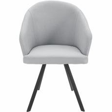 Jídelní židle Milan (SET 2 ks), šedá - 1