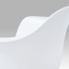 Jídelní židle Milana (SET 4 ks), bílá - 10