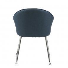 Jídelní židle Milena, tm. modrá - 5