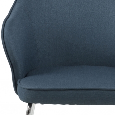 Jídelní židle Milena, tm. modrá - 7