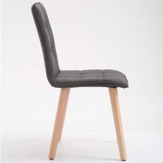 Jídelní židle Miriam textil, přírodní - 10