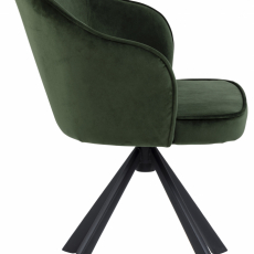 Jídelní židle Mitzie, zelená - 6