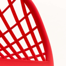 Jídelní židle Mora, červená - 7
